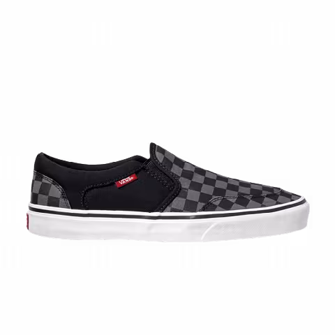 Vans Asher 'Checkers - Black Pewter'