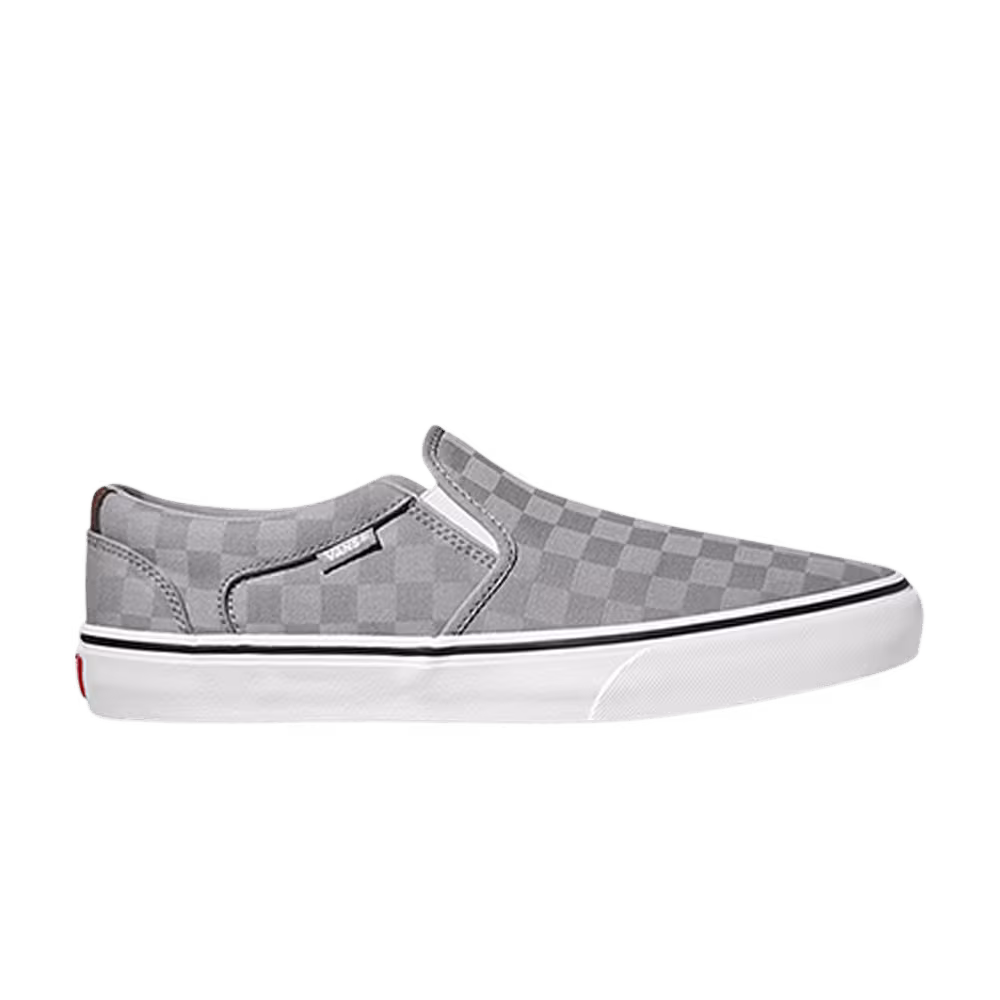 Vans Asher Deluxe Check Jacquard - Alloy