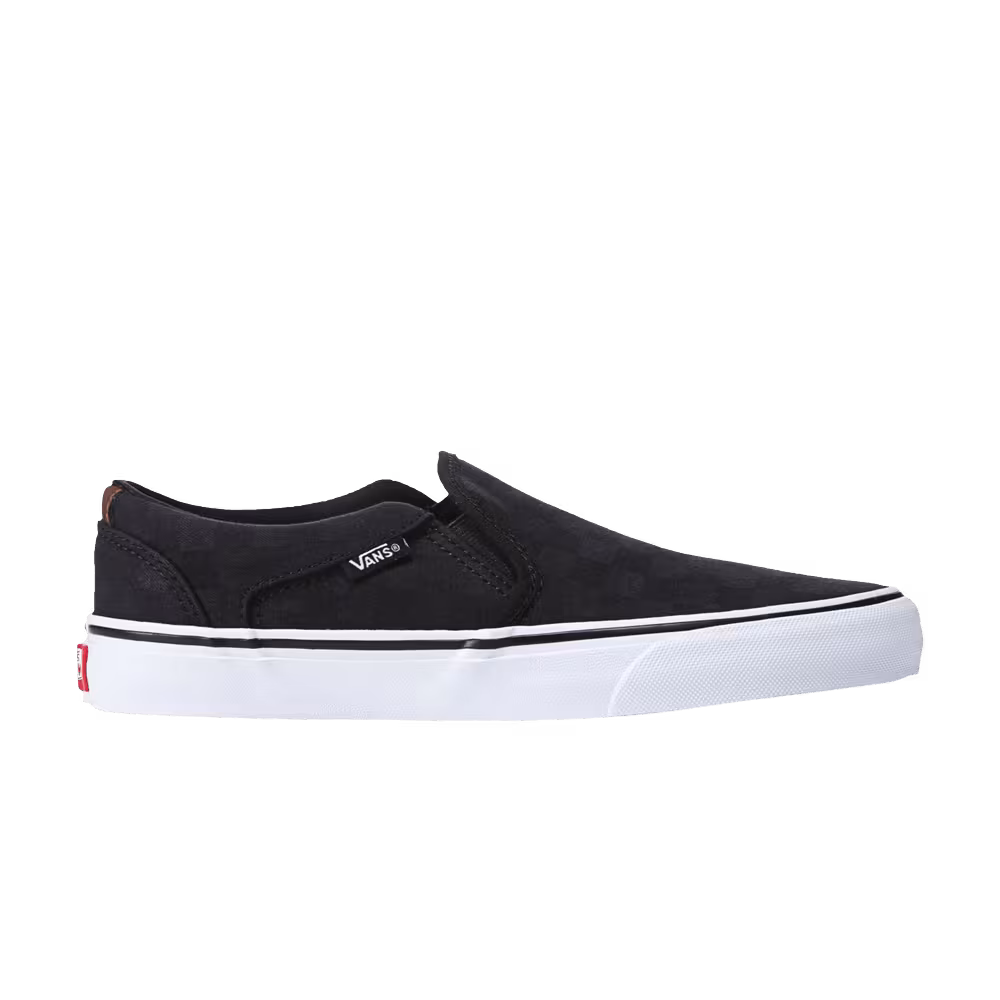 Vans Asher Deluxe Check Jacquard - Black