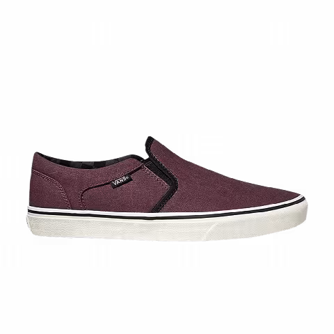 Vans Asher 'Washed Canvas - Port'