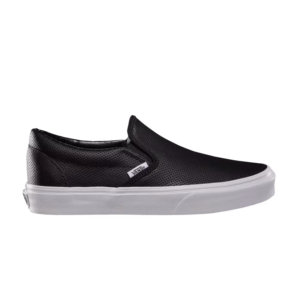 Vans Asher Perf Leather - Black