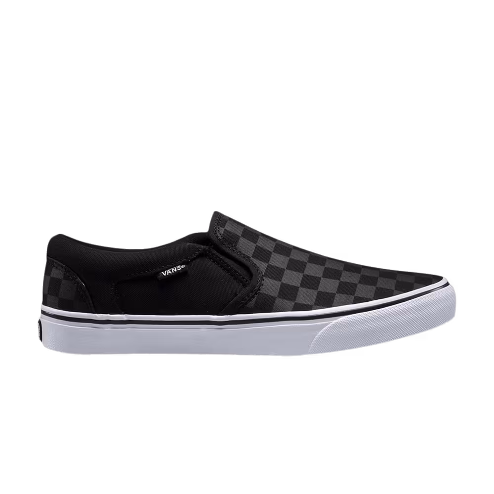 Vans Asher Checkers - Black
