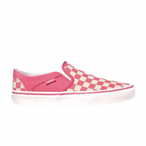Vans Wmns Asher 'Pink Checkerboard'