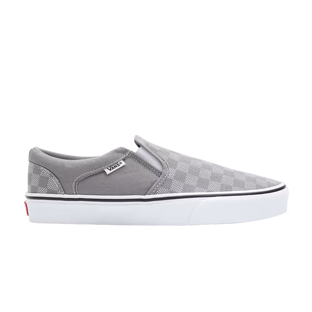 Vans Asher Checker Dot - Frost Grey