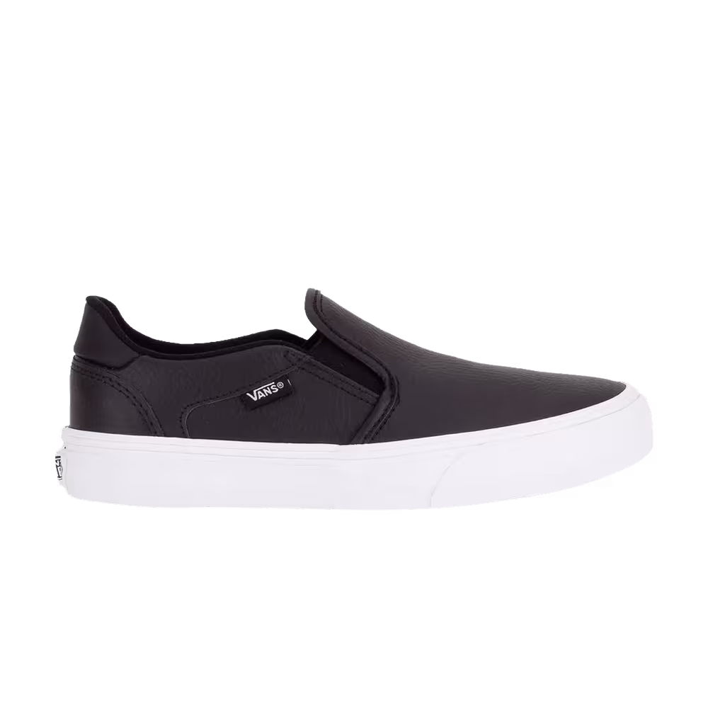 Vans Women's Asher Deluxe Black White