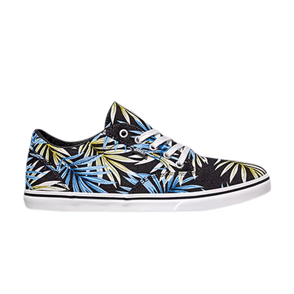 Vans Women's Winston Low Deluxe Palms - Black Blue