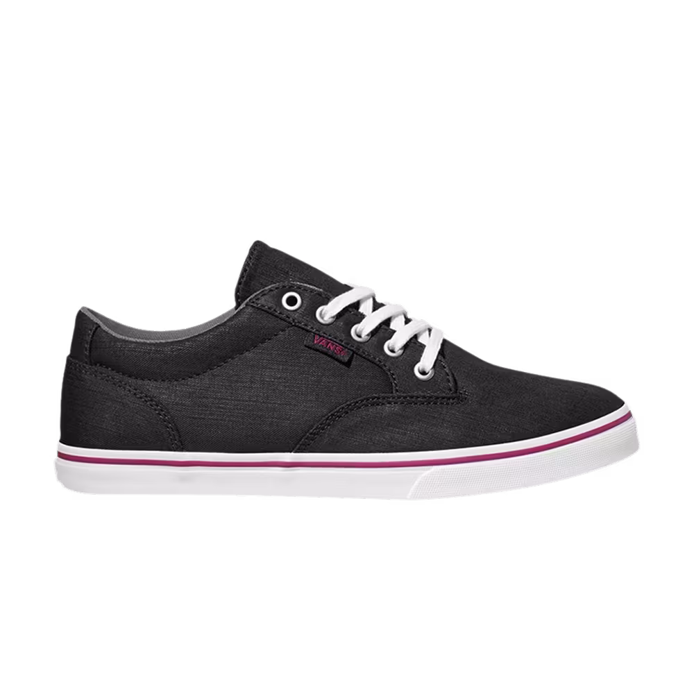 Vans Women's Winston Low Black Fuchsia