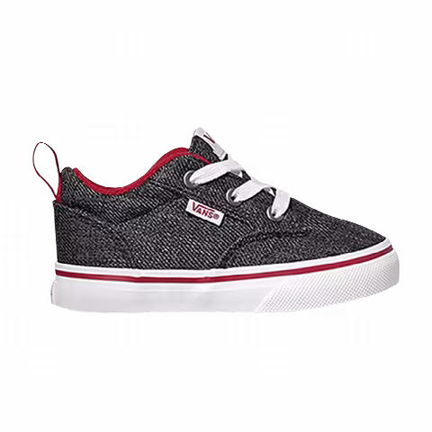 Vans Winston Slip-On Toddler 'Black Red'