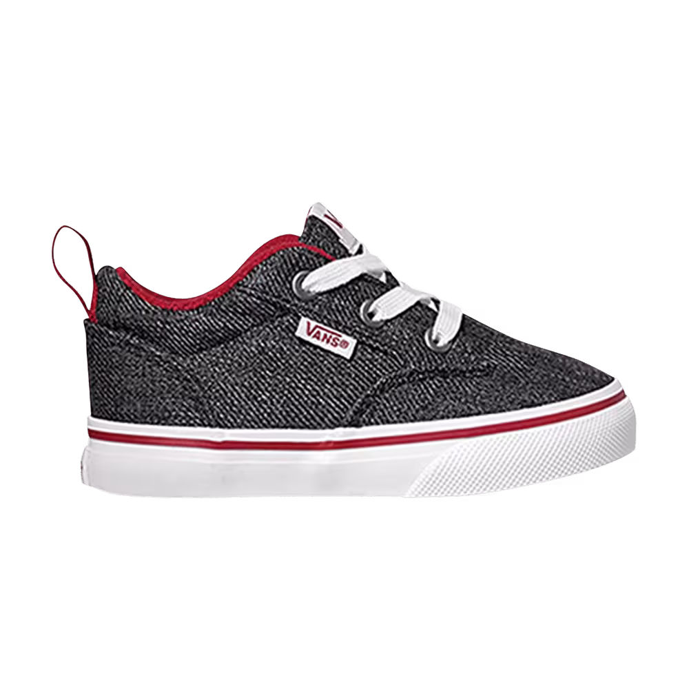 Vans Winston Slip-On Toddler Black Red