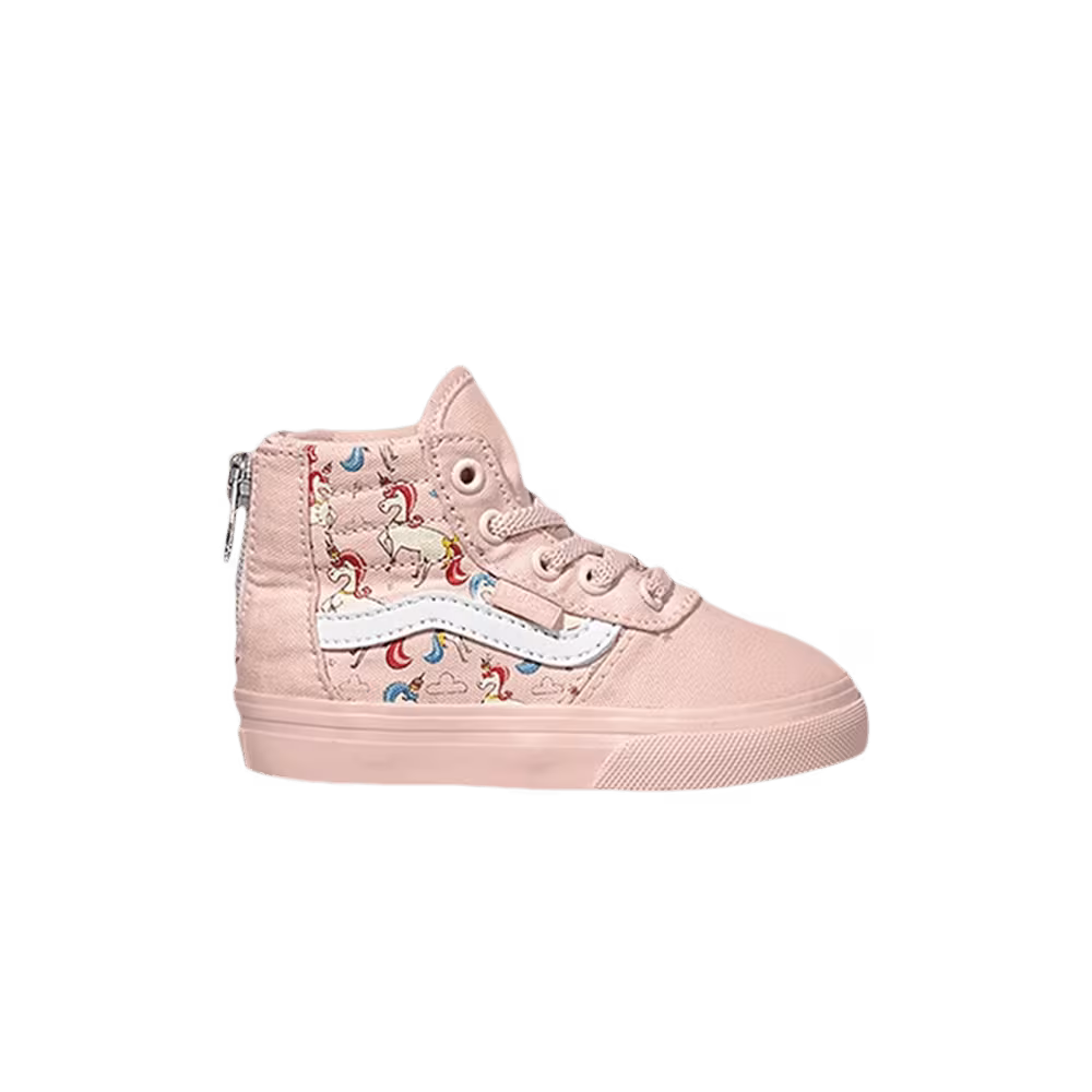 Vans Maddie High Zip Toddler Unicorn