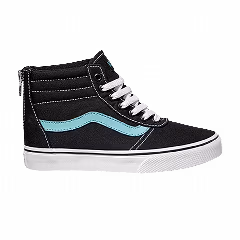 Vans Maddie High Zip Kids 'Black Blue Radiance'