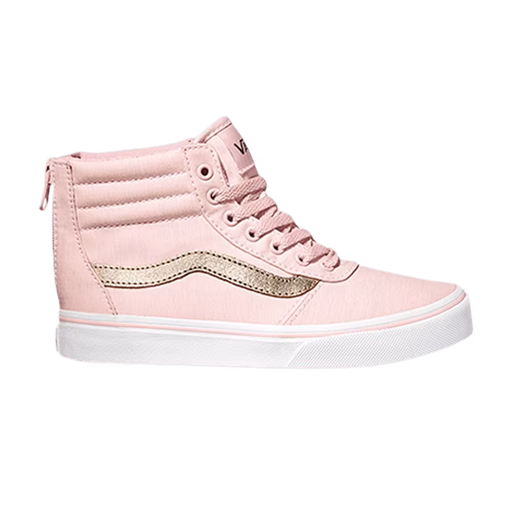 Vans Maddie High Zip Kids Iridescent Pink