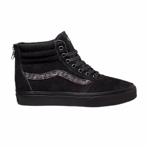 Vans Maddie High Zip Kids 'Cheetah - Black'
