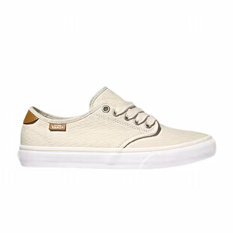 Vans Wmns Camden Deluxe 'Menswear Chevron - Marshmallow'