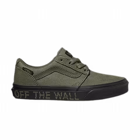 Vans Chapman Stripe Kids 'Printed Fox - Black Grape Leaf'