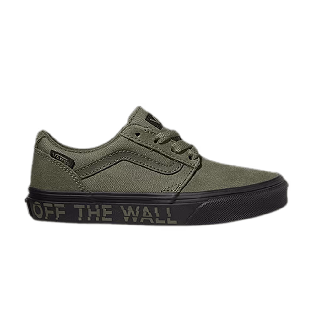 Vans Chapman Stripe Kids Printed Fox - Black Grape Leaf