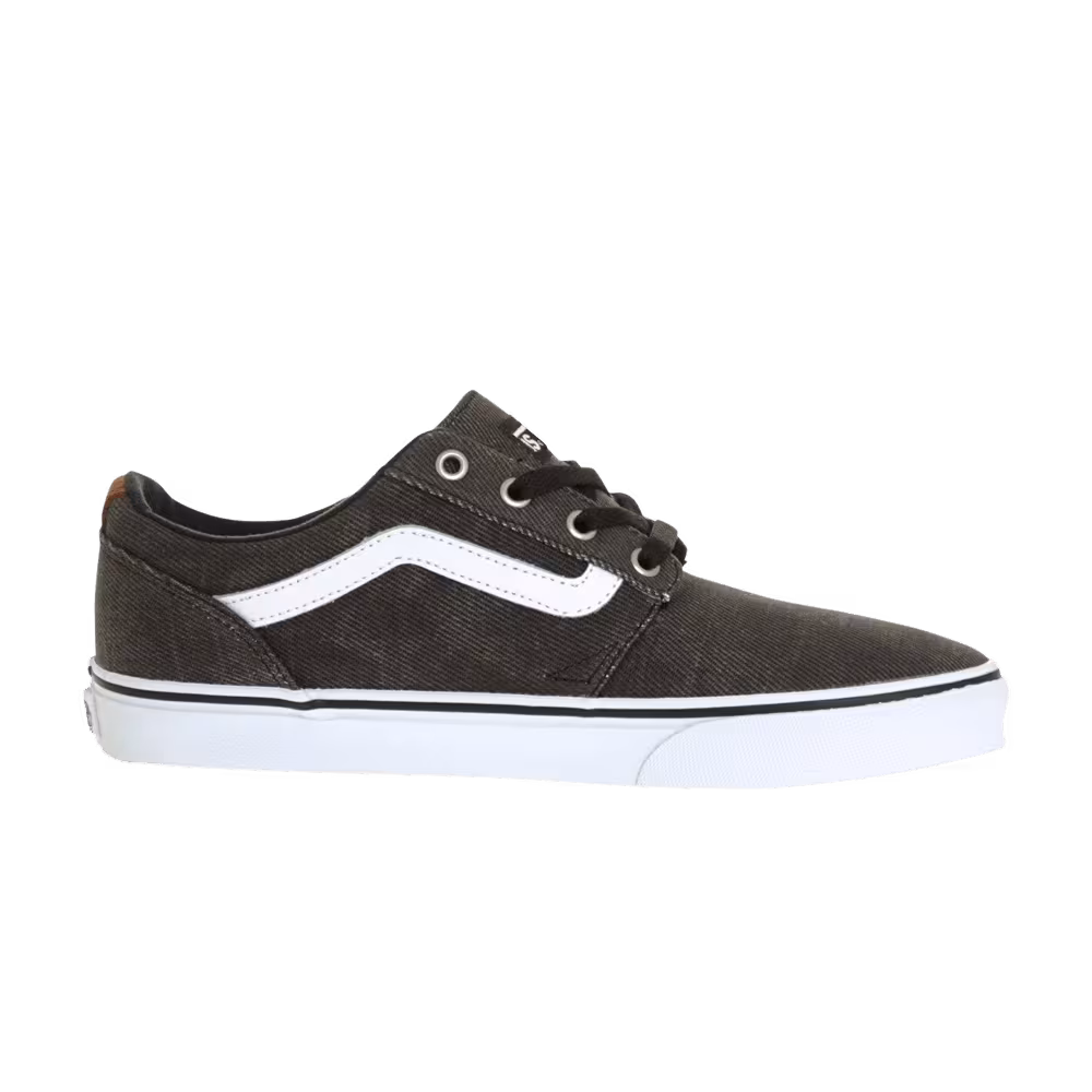 Vans Chapman Stripe Black Med Grey