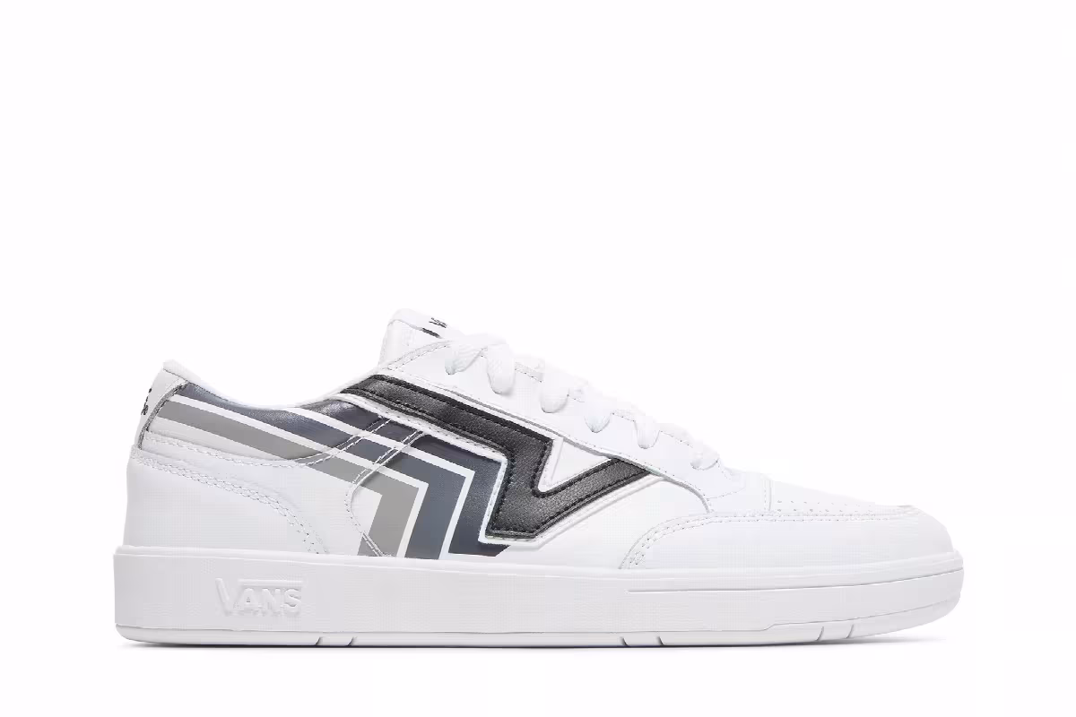 Vans Lowland CC Fader - White Black, view 2