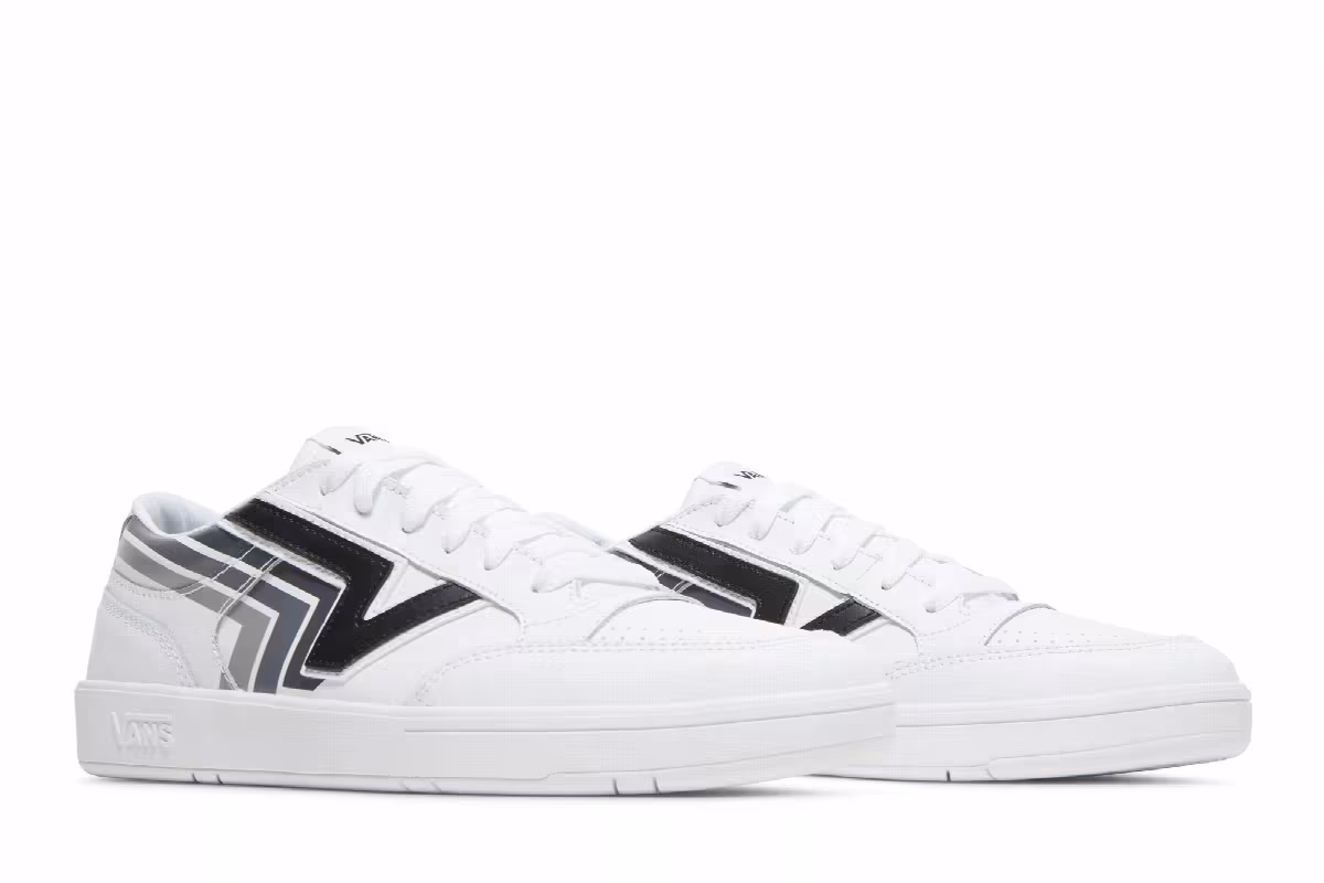 Vans Lowland CC Fader - White Black, view 9