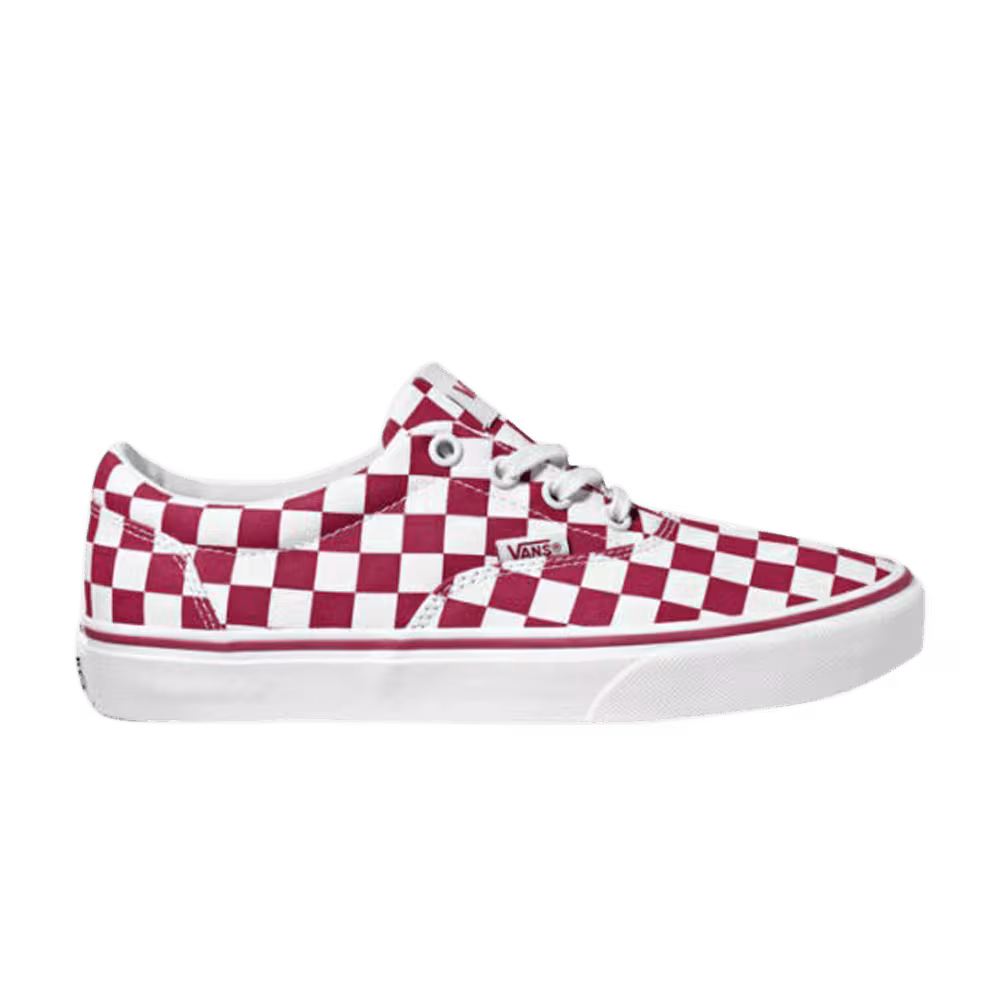 Vans Women's Doheny Cerise Checkerboard