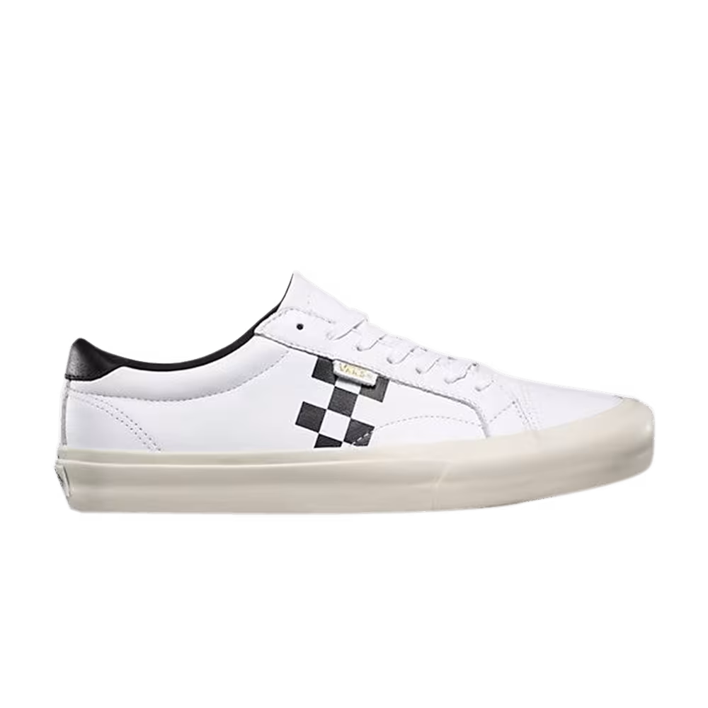 Vans Court Checker - White Black