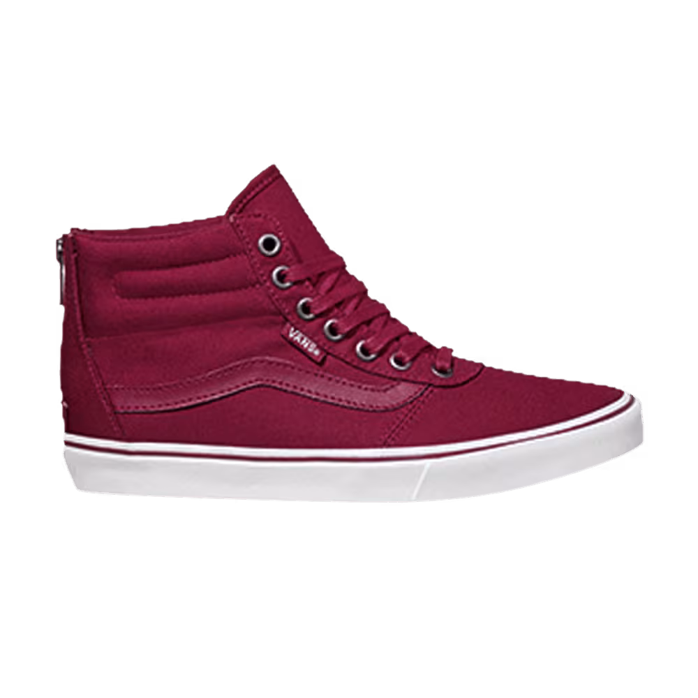 Vans Women's Milton High Zip Beet Red