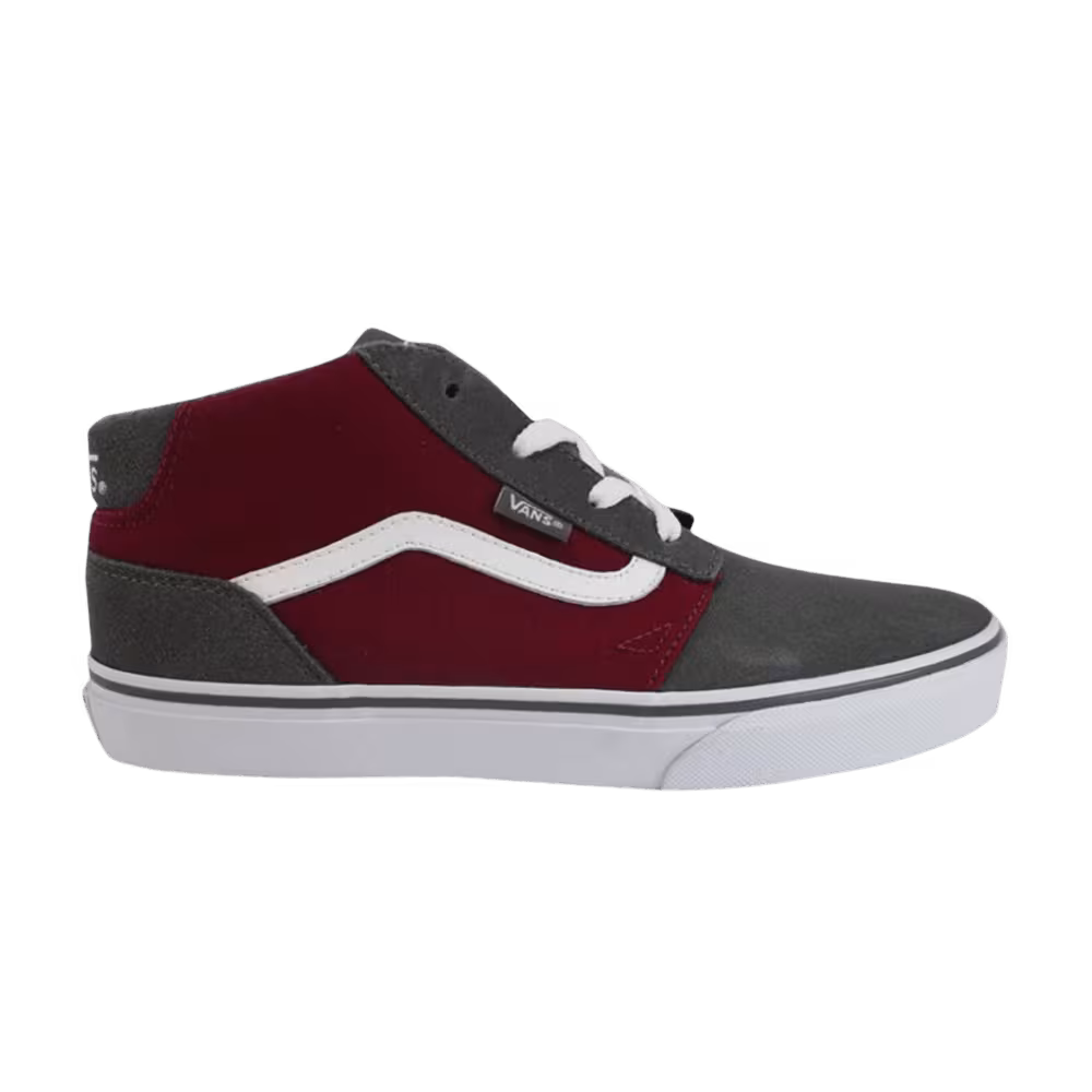 Vans Chapman Mid Kids Pewter Cabernet