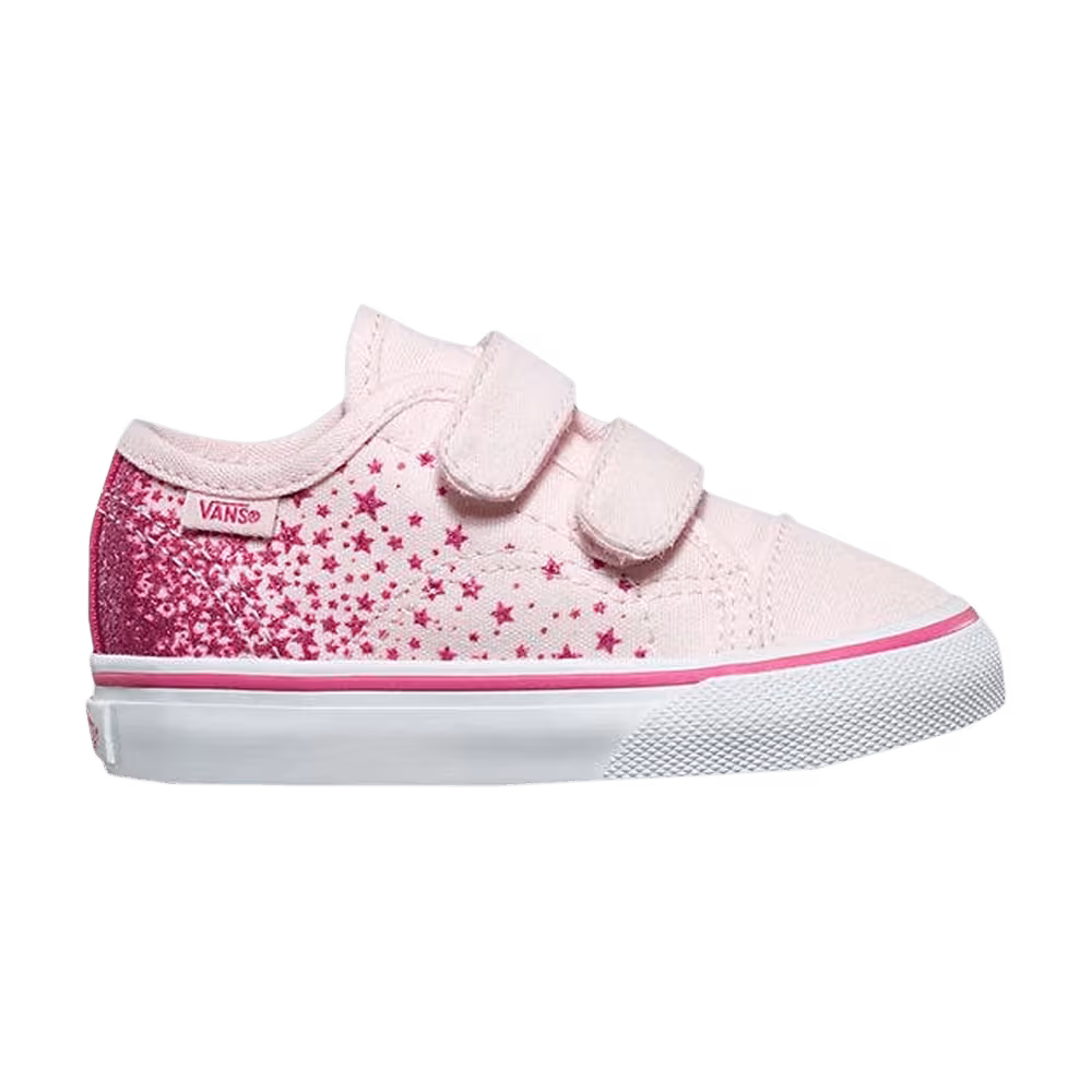 Vans Style 23 V Toddler Glitter Star - Heavenly Pink