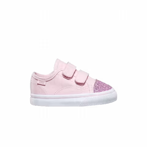 Vans Style 23 V Toddler 'Chalk Pink Glitter'