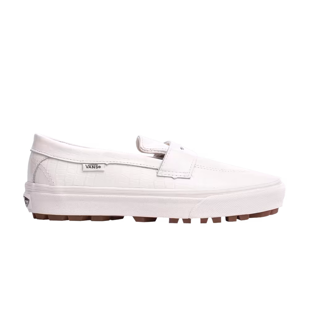 Vans Style 53 DX Patent Croc - White