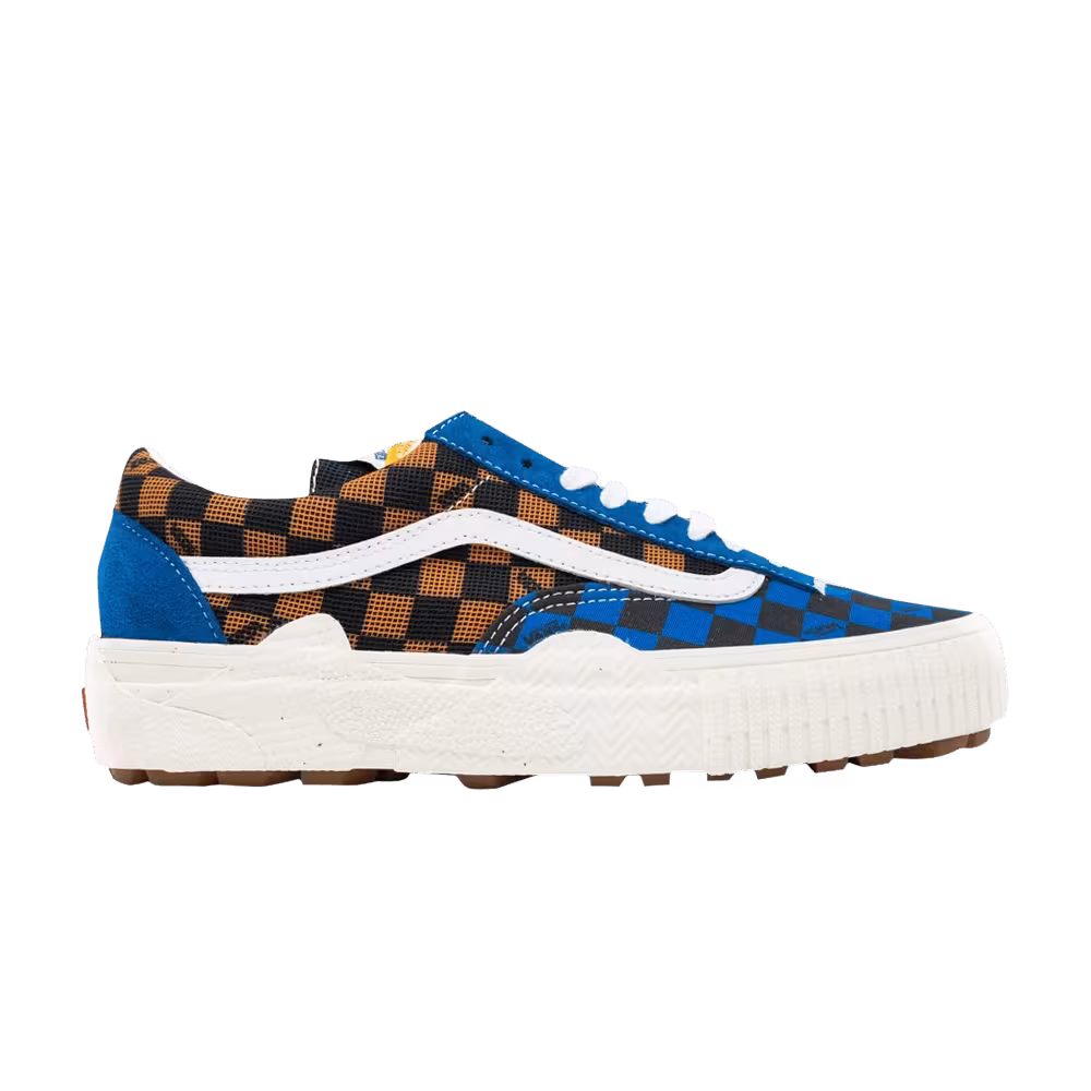 Vans Cap Mash Low LX 2-Tone Checkerboard - Mykonos Blue Apricot