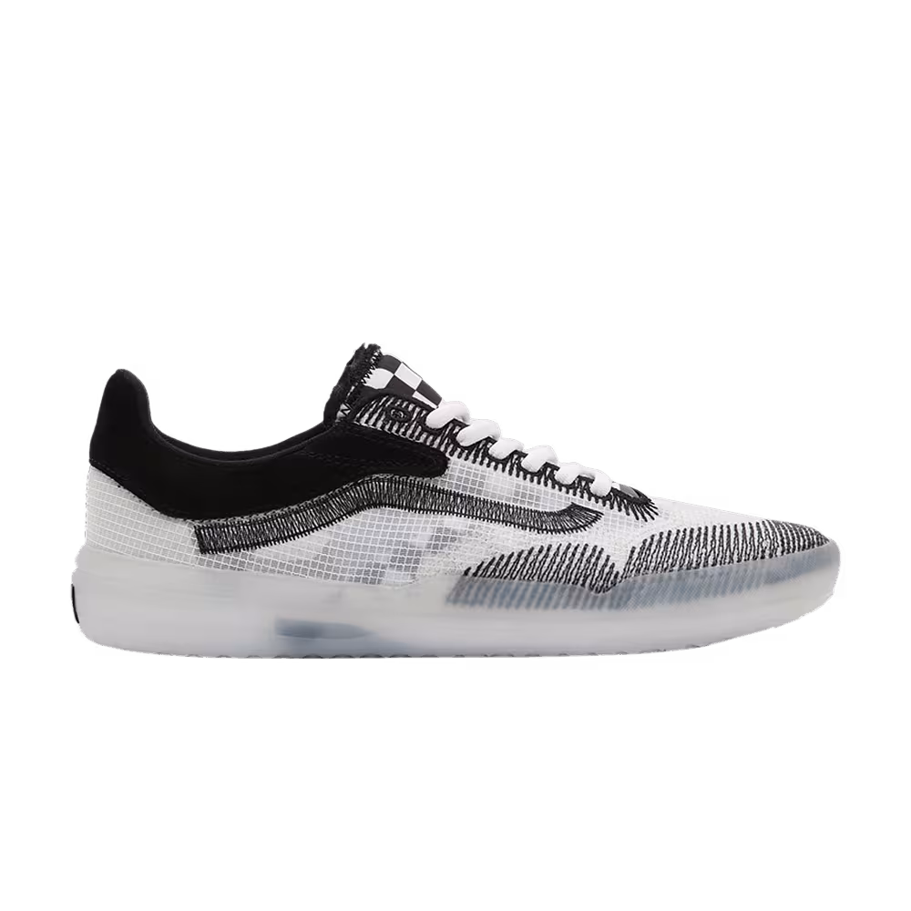 Vans UltimateWaffle EXP Checkerboard Print - White Black