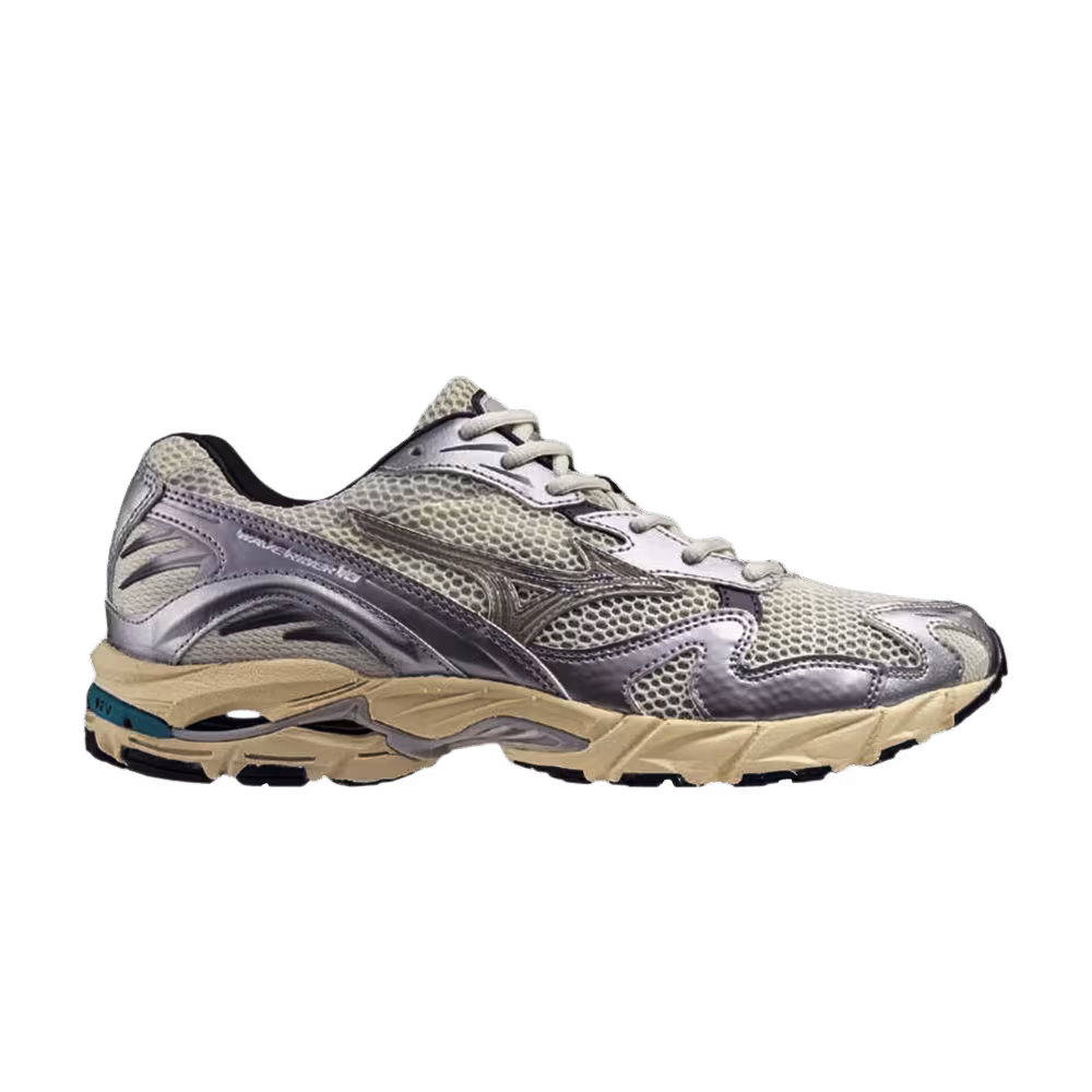 Mizuno Wave Rider 10 Snow White Greystone