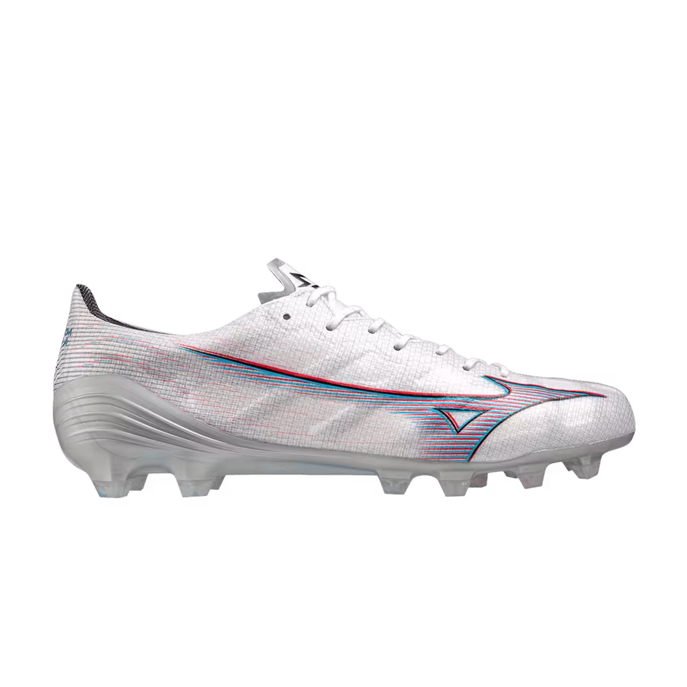 Mizuno Alpha Elite White Ignition Red