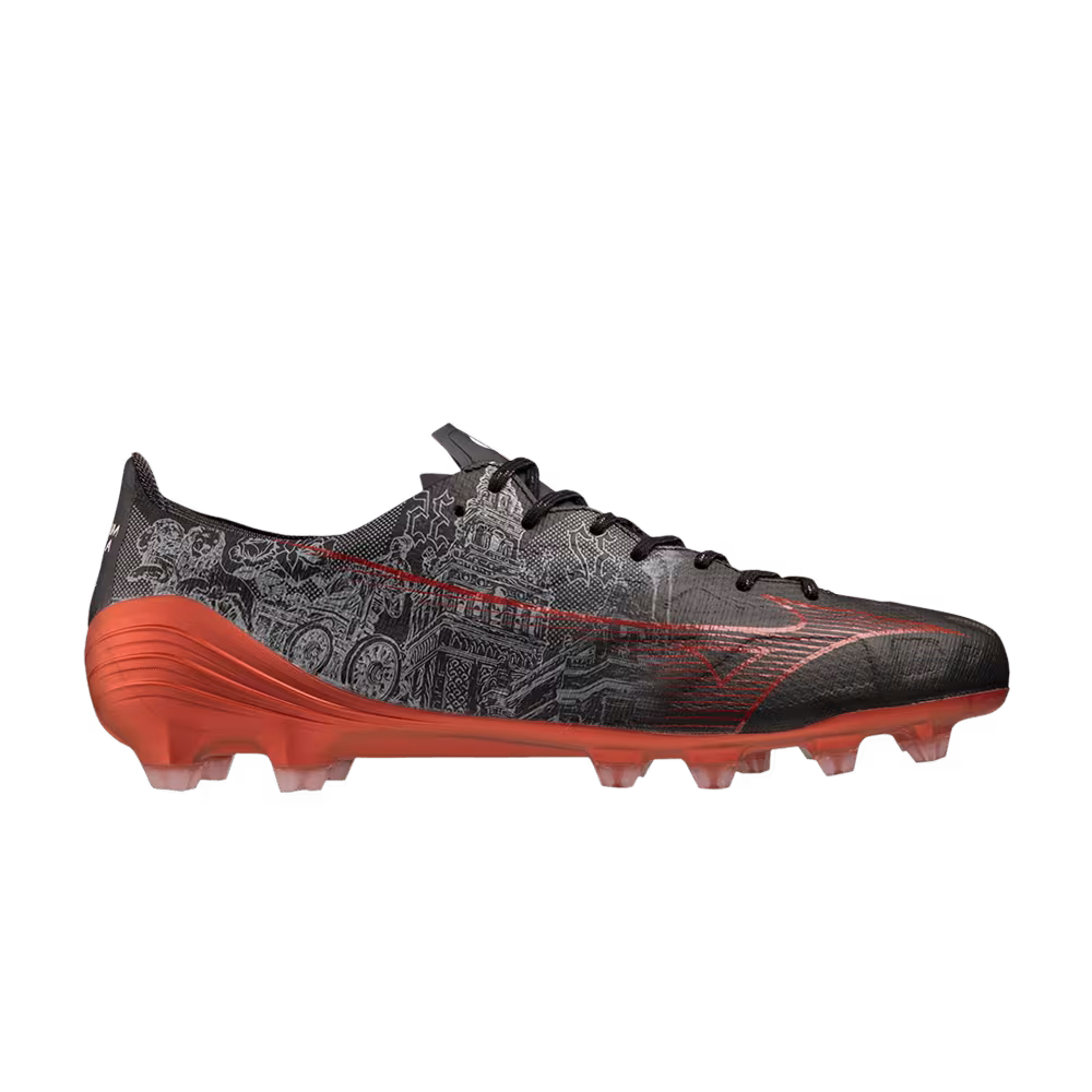 Mizuno Alpha Made in Japan Black Red