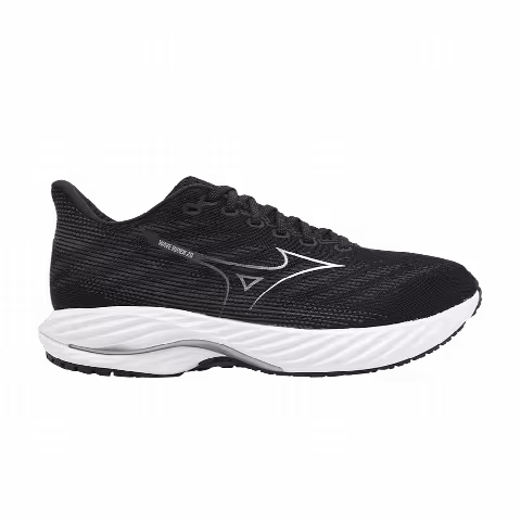Mizuno Wave Rider 28 Super Wide 'Black White'