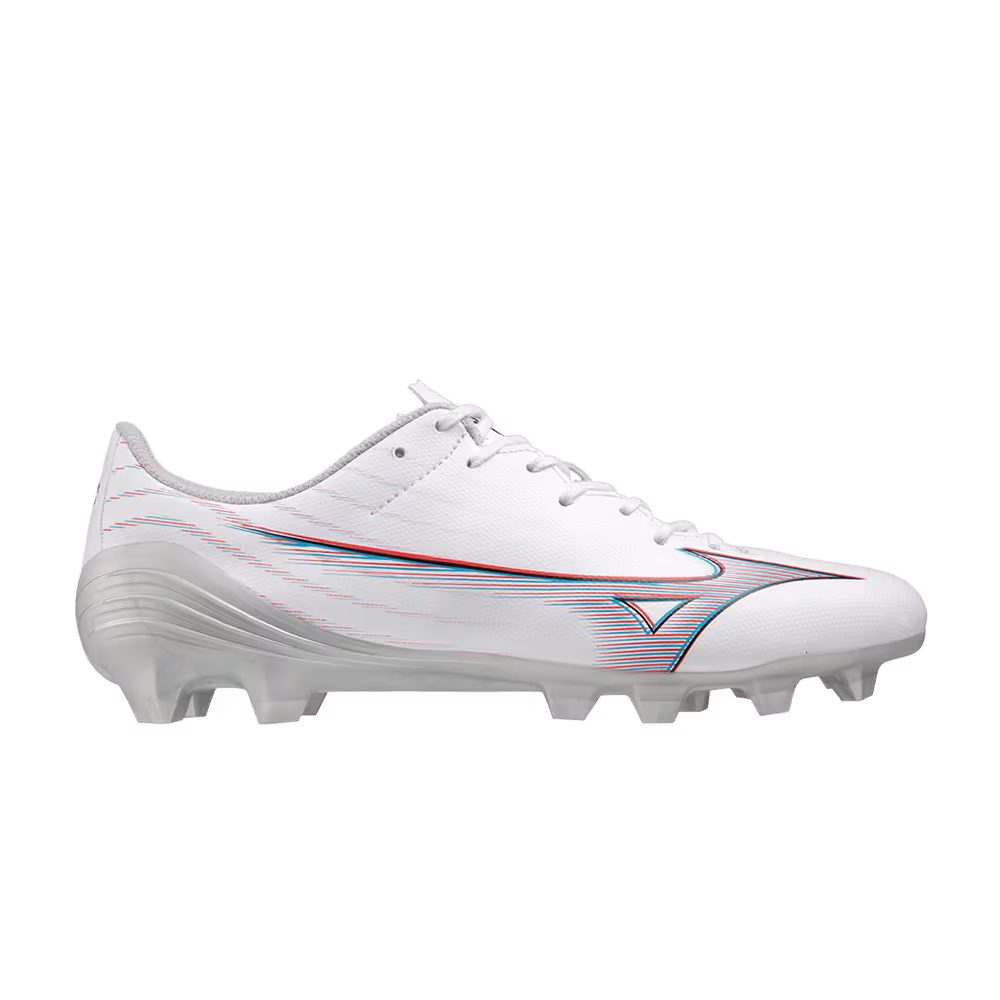 Mizuno Alpha Select White Ignition Red