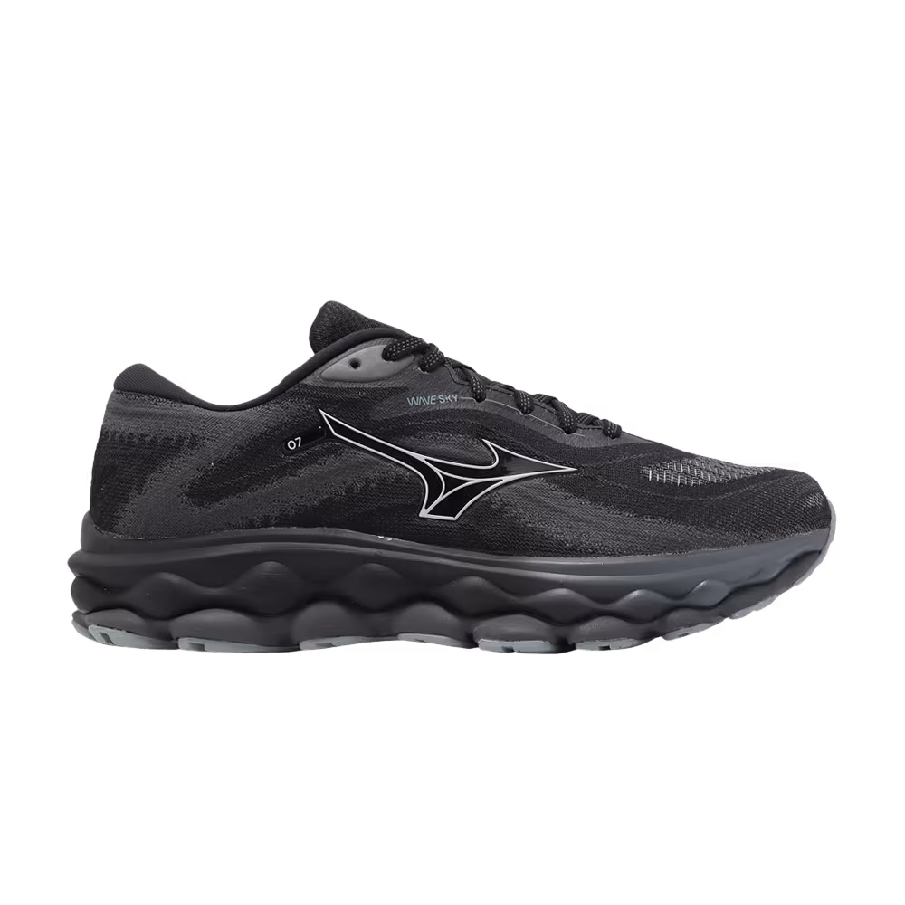 Mizuno Wave Sky 7 Super Wide Black Nickel