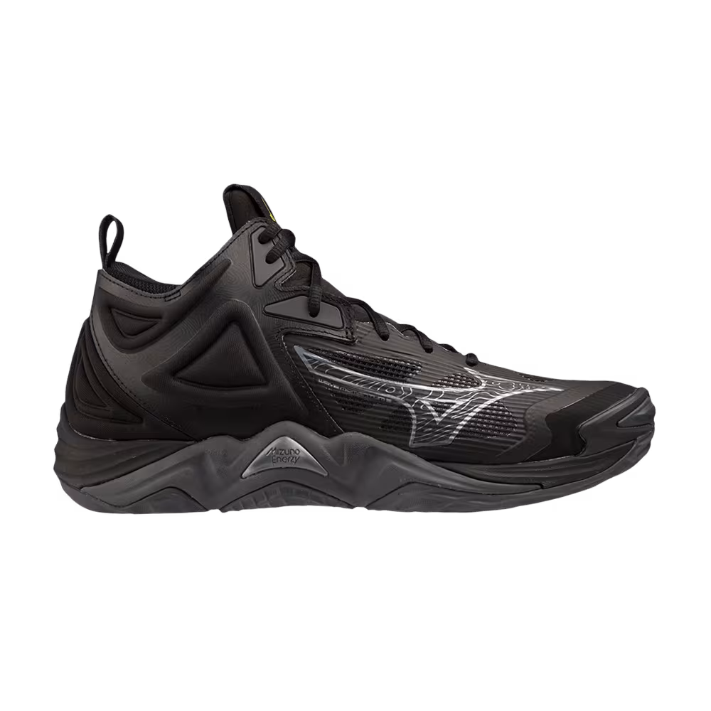 Mizuno Wave Momentum 3 Mid Black Grey