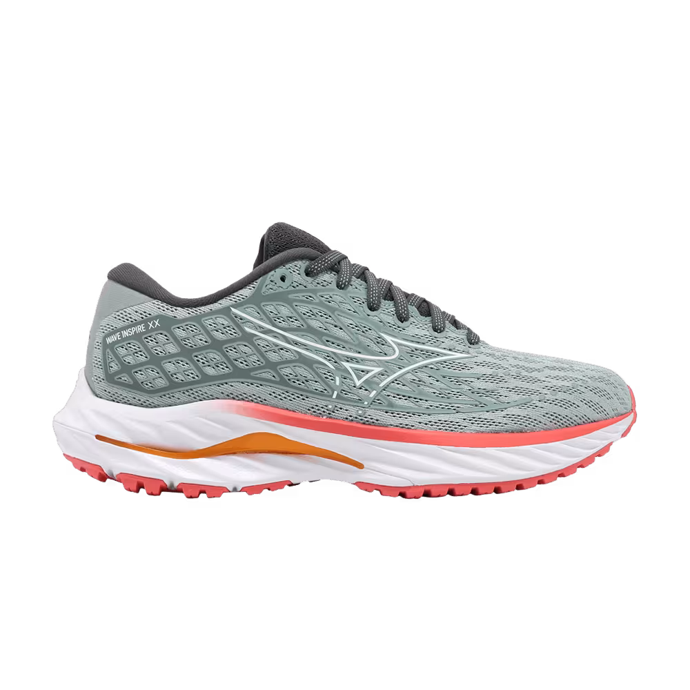 Mizuno Women's Wave Inspire 20 Grey Mist Dubarry