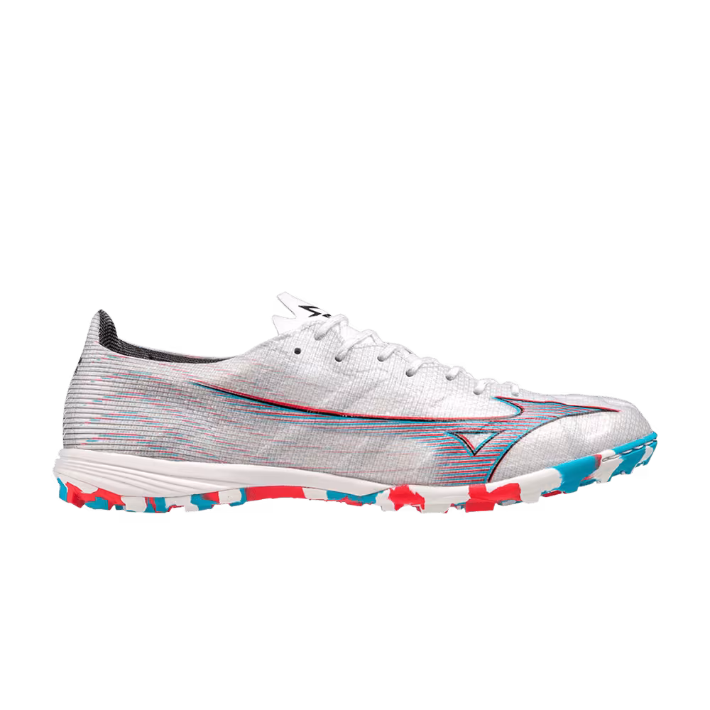 Mizuno Alpha Pro AS White Ignition Red