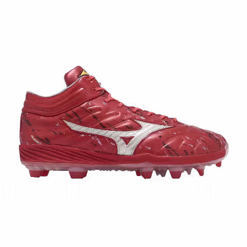 Mizuno CushionRevo Pro Mid TPU 'Red Silver'