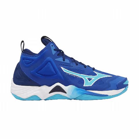 Mizuno Wave Momentum 3 Mid 'Blue White'