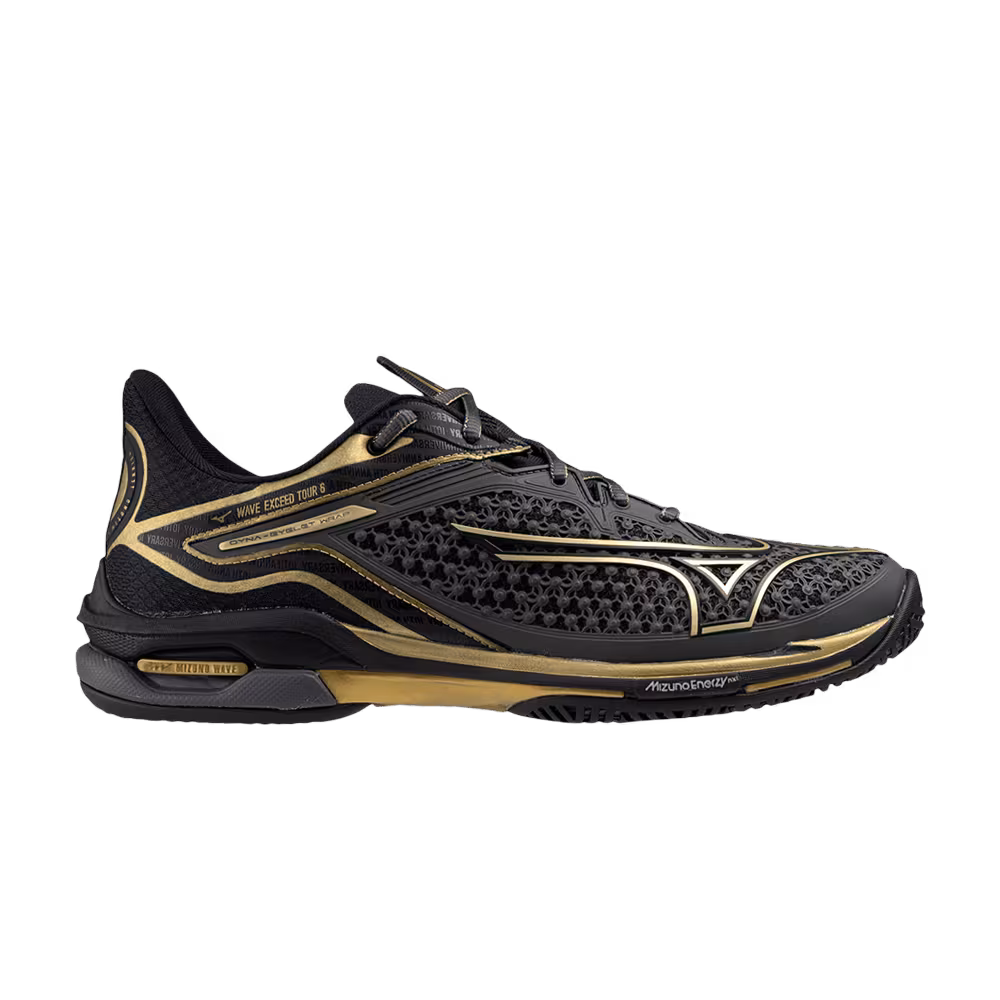 Mizuno Women's Wave Exceed Tour 6 Iron Gate Gold