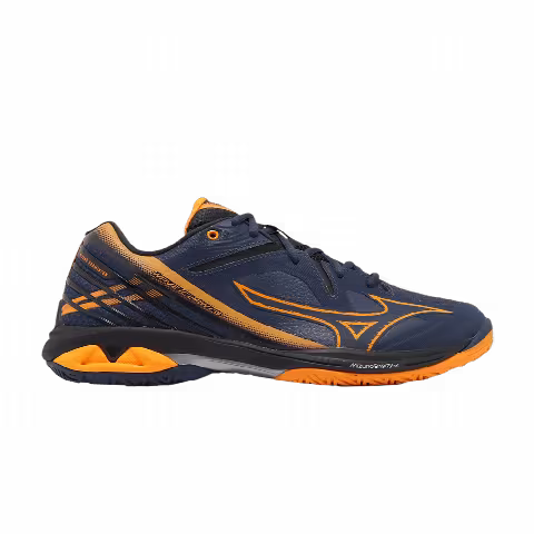 Mizuno Wave Claw 3 Wide 'Dress Blues Carrot Curl'