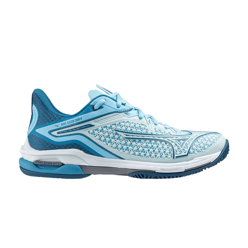 Mizuno Women's Wave Exceed Tour 6 AC Blue Glow