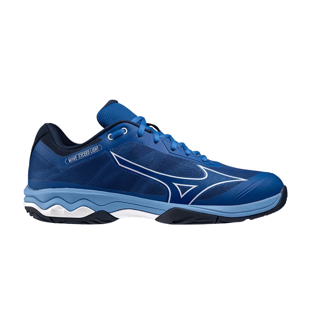 Mizuno Wave Exceed Light AC True Blue White