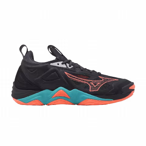 Mizuno Wave Momentum 3 'Black Neon Flame'