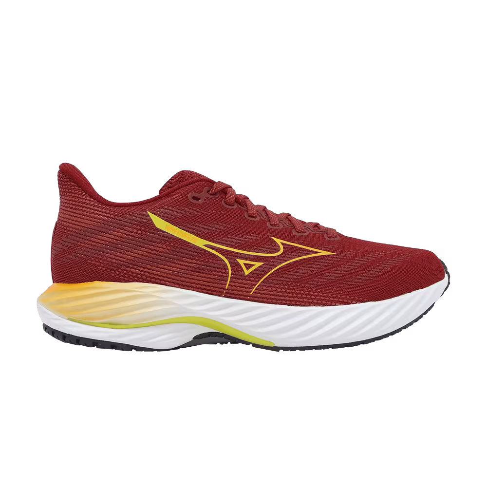 Mizuno Wave Rider 28 Red Yellow
