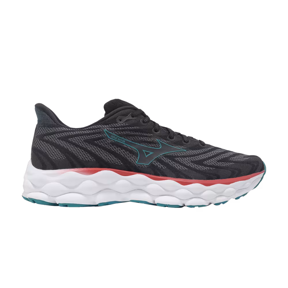 Mizuno Wave Sky 8 Black Enamel Blue